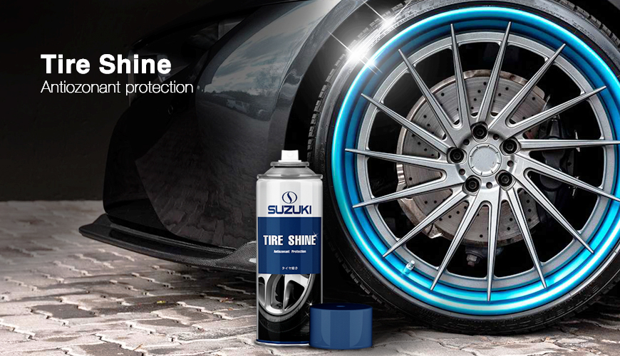 Suzuki tire shine spray