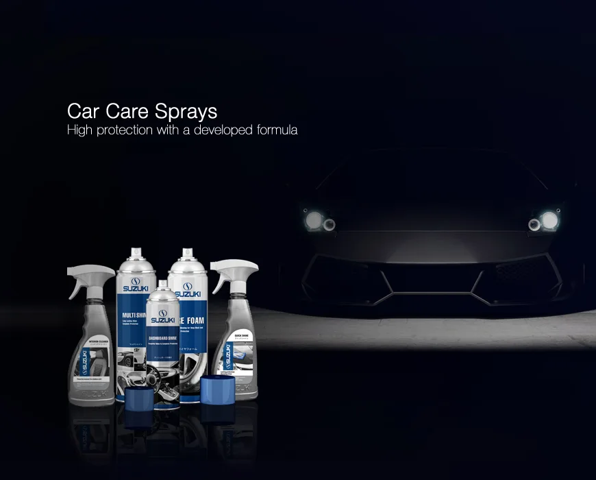 Suzuki car care all products banner mobile