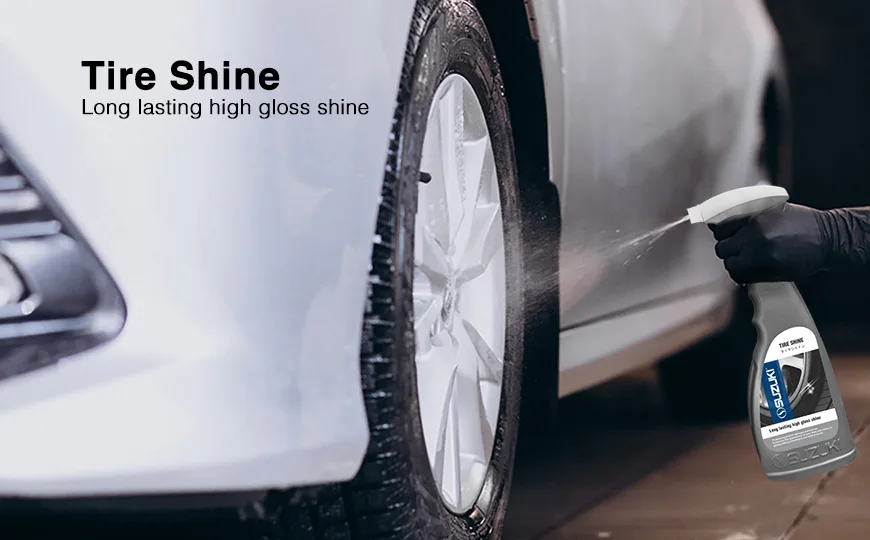 Suzuki car care tire shine